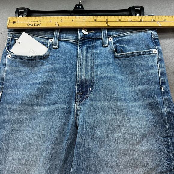 Edwin Jeans Women's 25 (2) Blue Bree Skinny Leg Raw Hem Preppy Normcore NWT - Picture 12 of 16